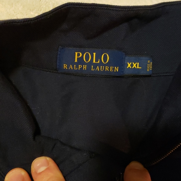 COPY - Ralph Lauren quarter zip performance pullover blue in color - Picture 3 of 3